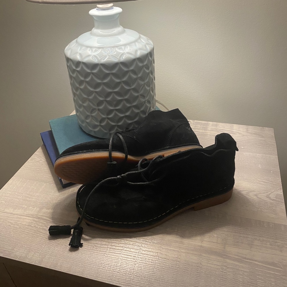 Hush Puppy Black Booties